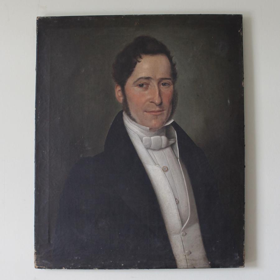 French Early 19th Century Portrait of a Gentleman