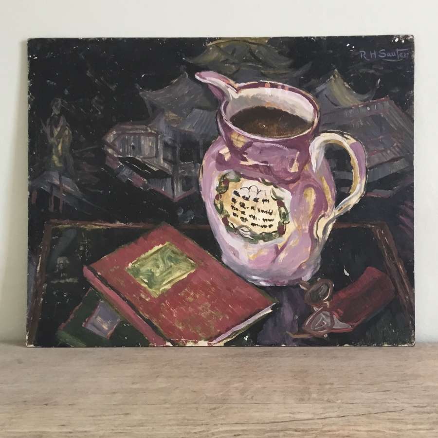 Jug and Book by RH Sauter